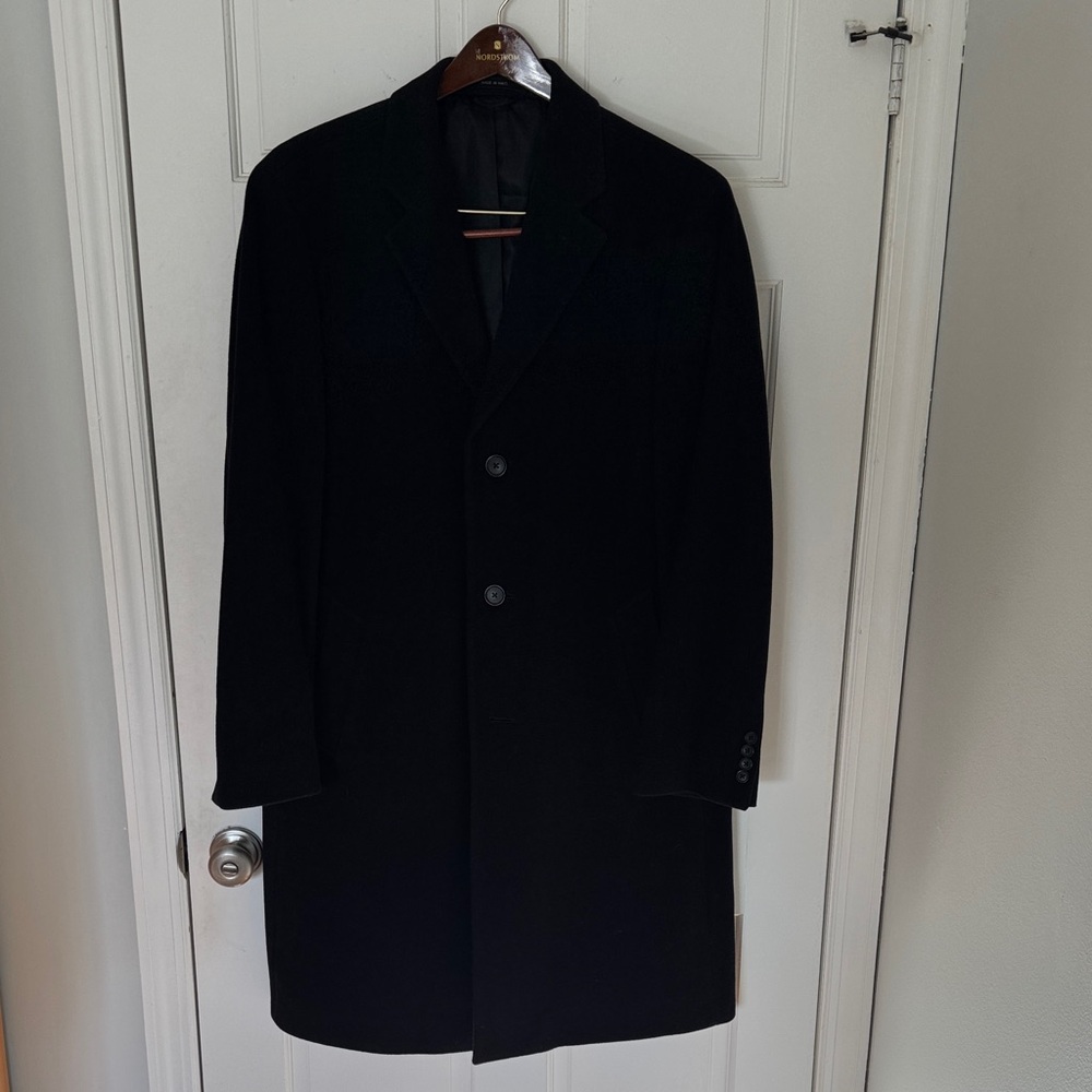 Perry Ellis Black Pea Coat